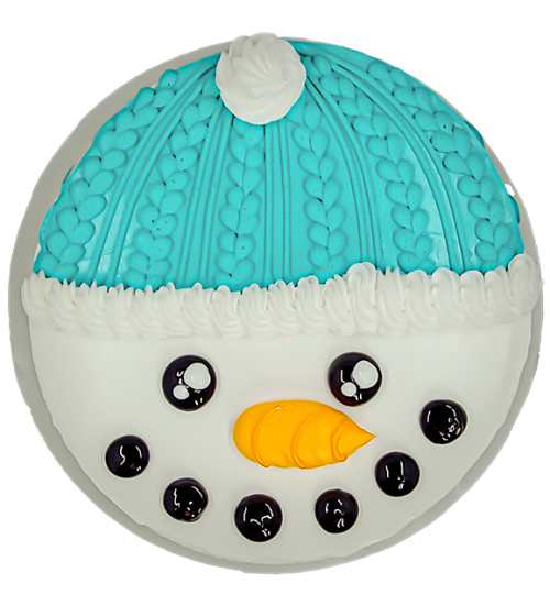 SNOWMAN CAKE_OH